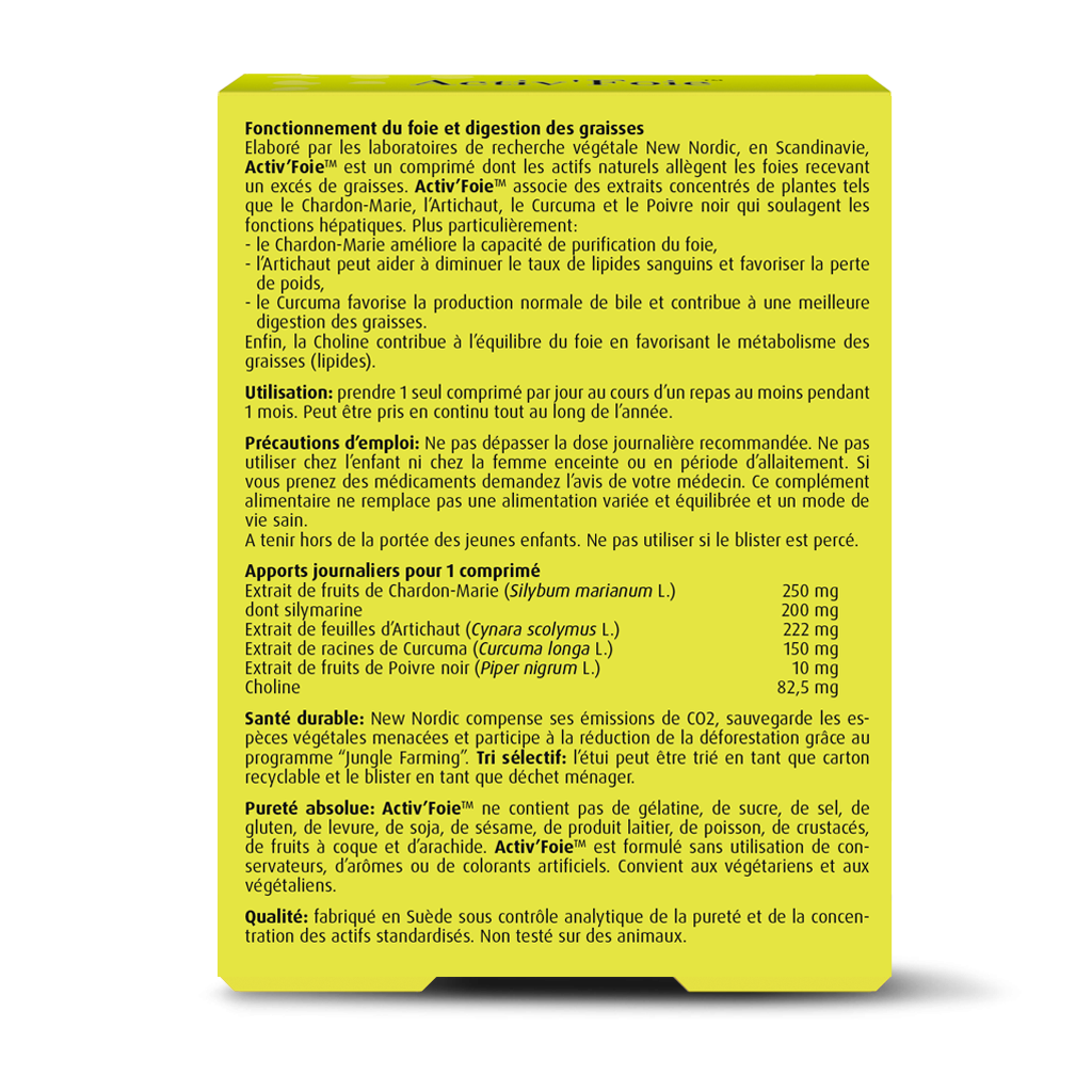 Activ'Foie, Soulage et régénère les foies surchargés Vitalco — free download