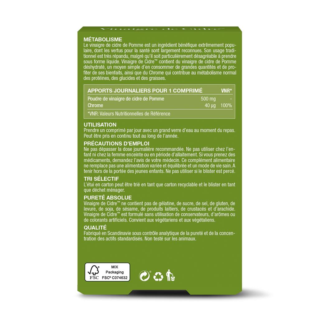 Complément Alimentaire Vinaigre De Cidre + Céto - 120 Gélules, Perte De Poids, Naturel