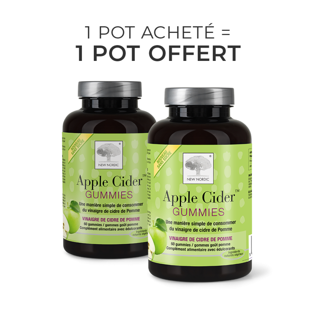 Apple Cider Gummies - Un pot offert