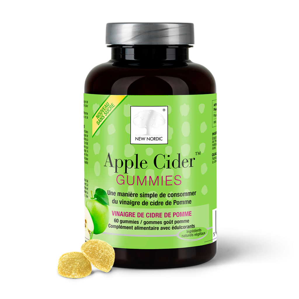 Gummies au Vinaigre de Cidre de Pomme, Minceur & Digestion