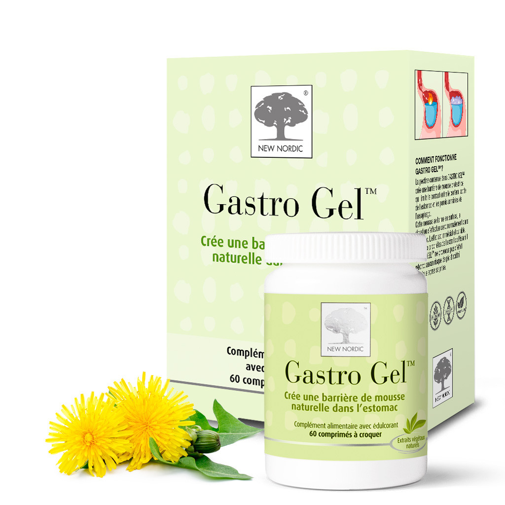 Gastro Gel, apporte une réponse naturelle aux brûlures d'estomac Vitalco