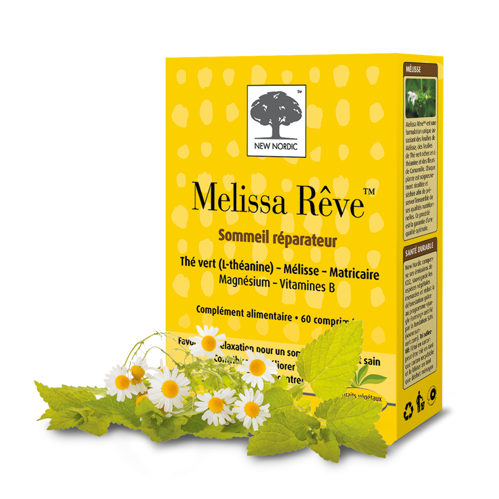 Melissa R ve Favorise l endormissement de fa on naturelle Vitalco