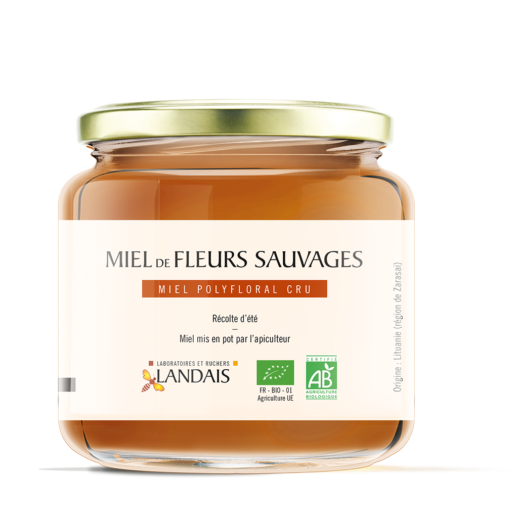Miel cru Fleurs Sauvages BIO - Récolte d’Été