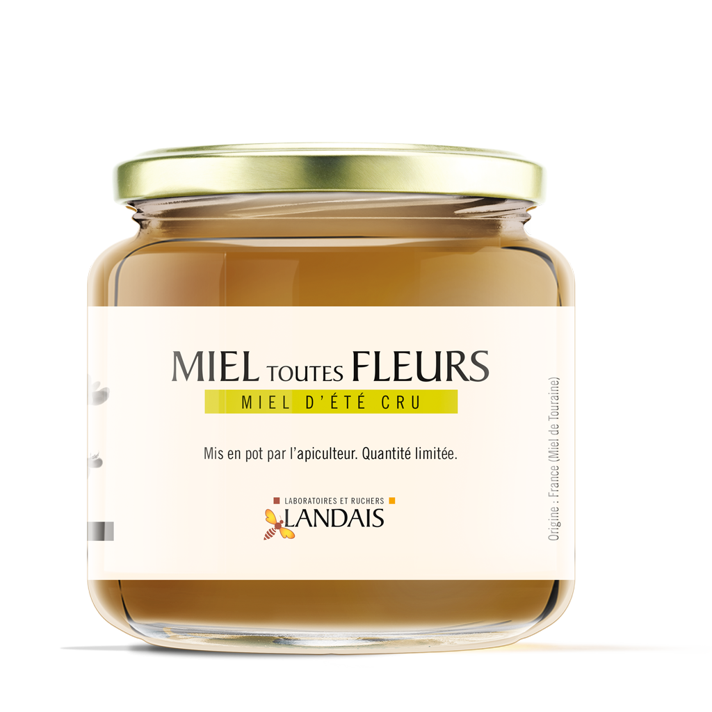 Miel de milflores cru 900g - Miel - Matériel apiculteur