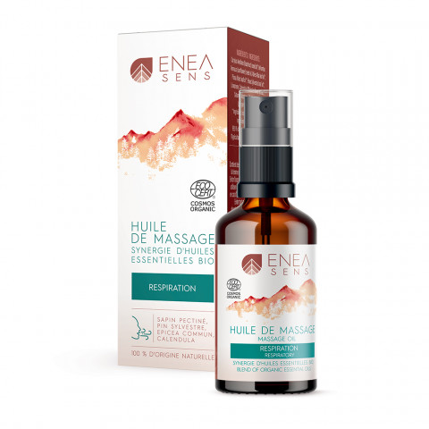 Huile de Massage Respiration Bio COSMOS