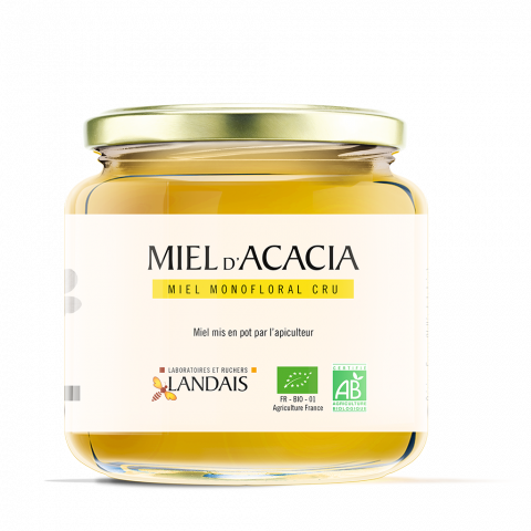 Miel cru d’Acacia Bio