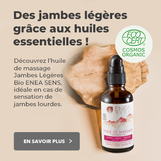 Huile de massage jambes légères